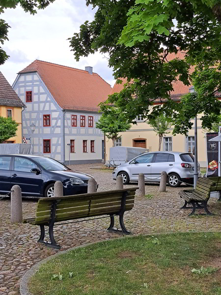 Auf dem Schwarze-Elster Radweg