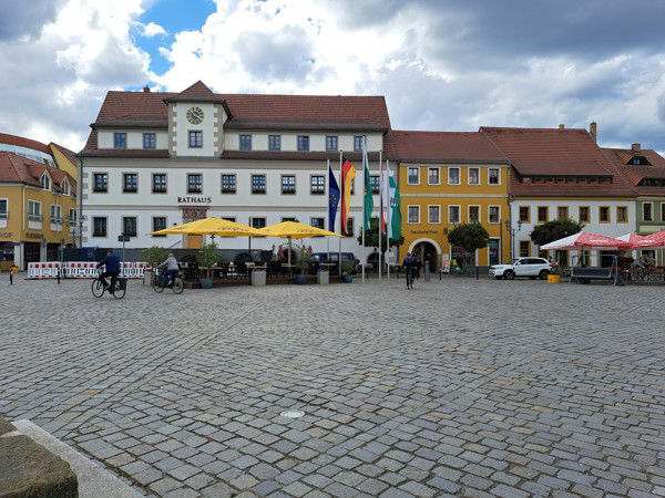 Auf dem Schwarze-Elster Radweg