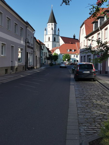 Auf dem Schwarze-Elster Radweg