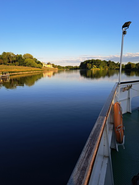 Auf dem Elberadweg