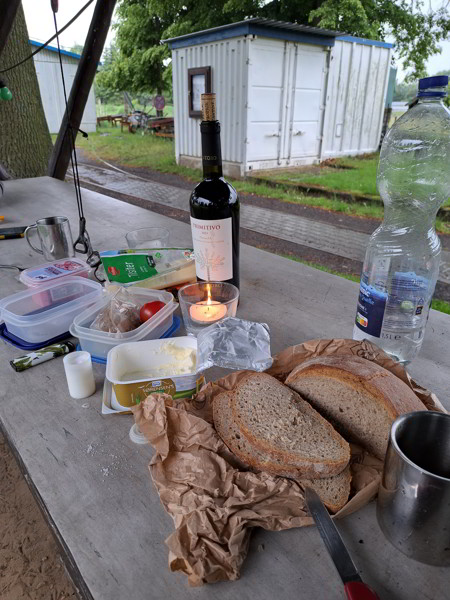 Auf dem Elberadweg