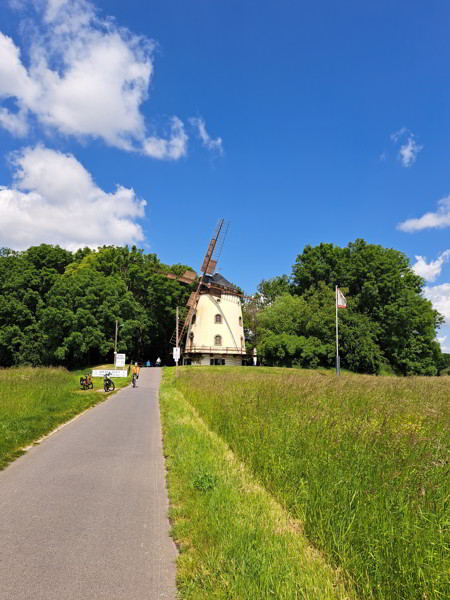 Auf dem Elberadweg