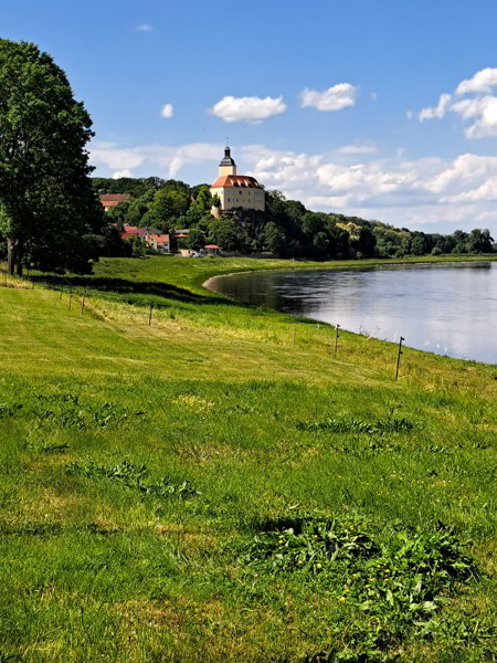 Auf dem Elberadweg