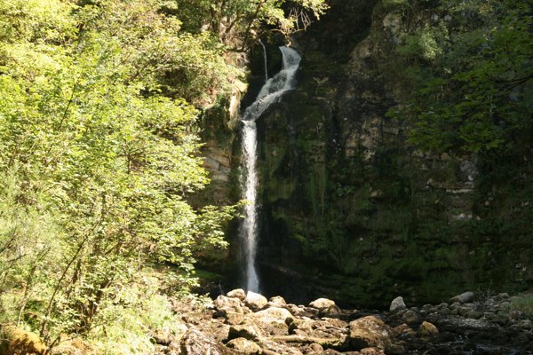 Wasserfall von Saint-Claude