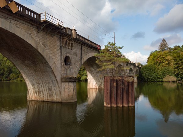 Liverdun Brücke in Liverdun