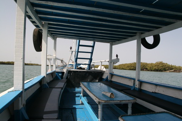 Bootsausflug in Gambia