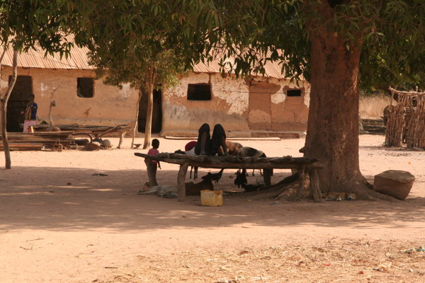 Bauernhof in Gambia