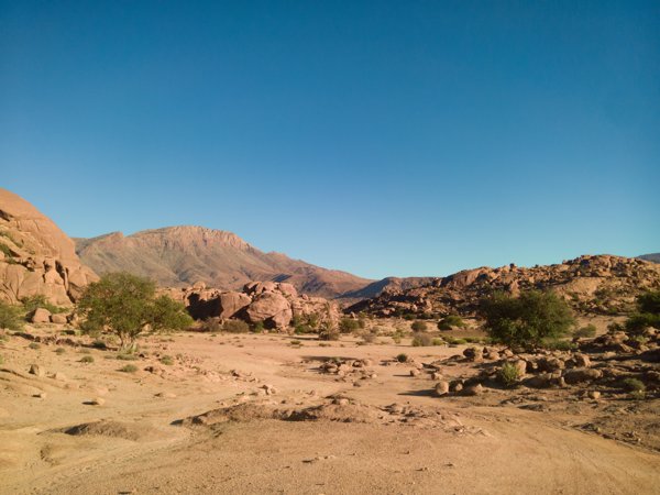 Wanderung in Tafraoute Tafraoute