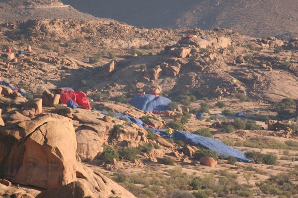 Die blauen Steine in Tafraoute