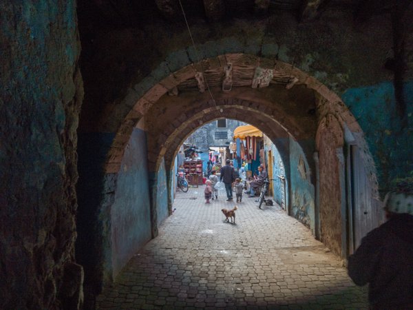 Essaouira in Marokko Altstadt Essaouira